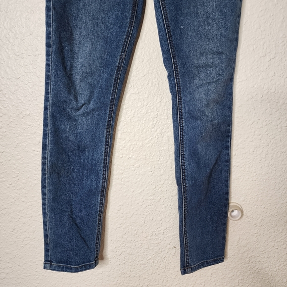 Free People High Rise Ankle Skinny Jeans Medium Wash Women's Size 26 - Picture 6 of 7